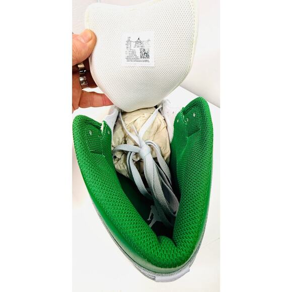 NIKE AIR JORDAN 1 Pure Platinum Pine Green DDX4976 103 Size 11 NEW OG ALL - Picture 8 of 8